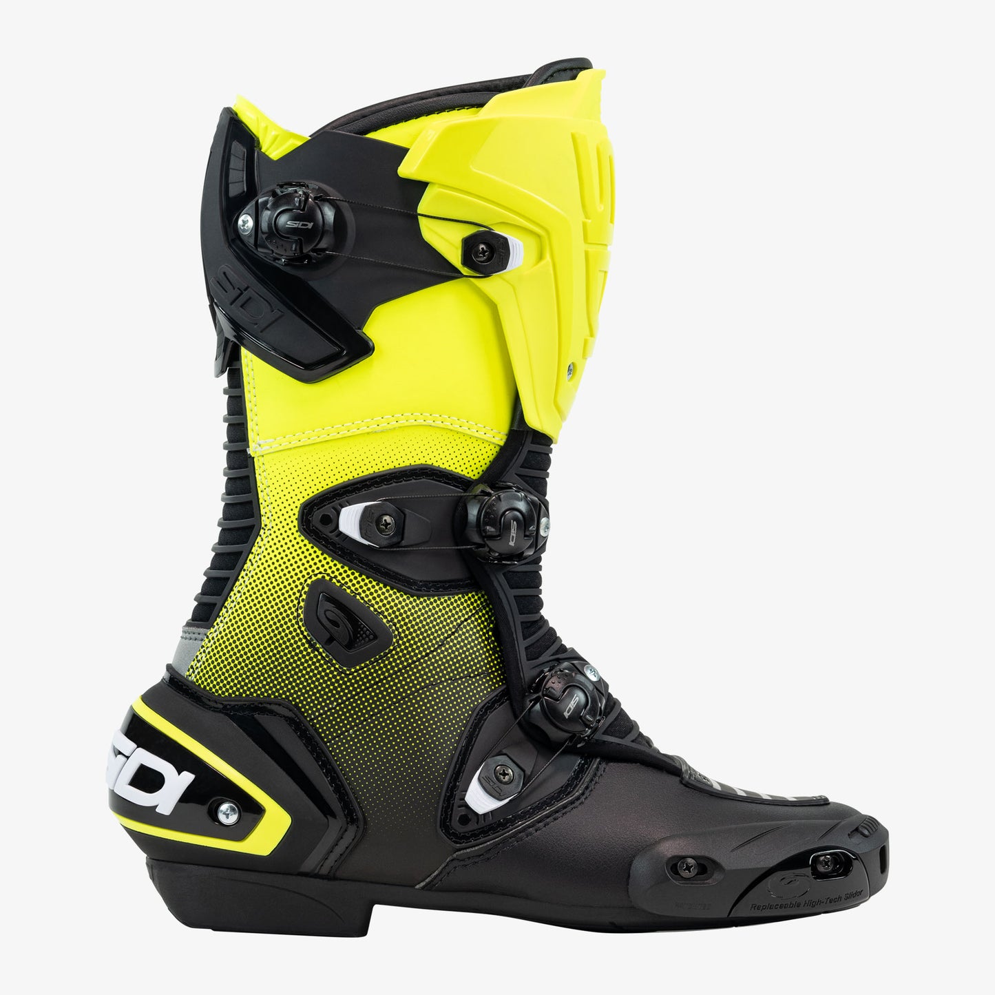 Mag 1 Black & Yellow Motorcycle Boots