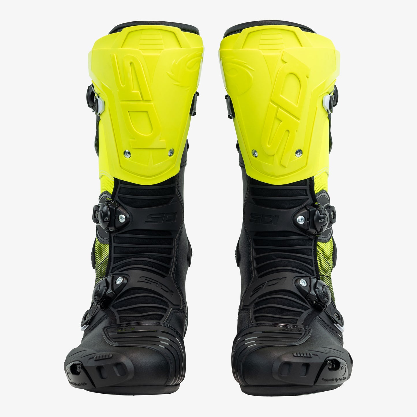 Mag 1 Black & Yellow Motorcycle Boots
