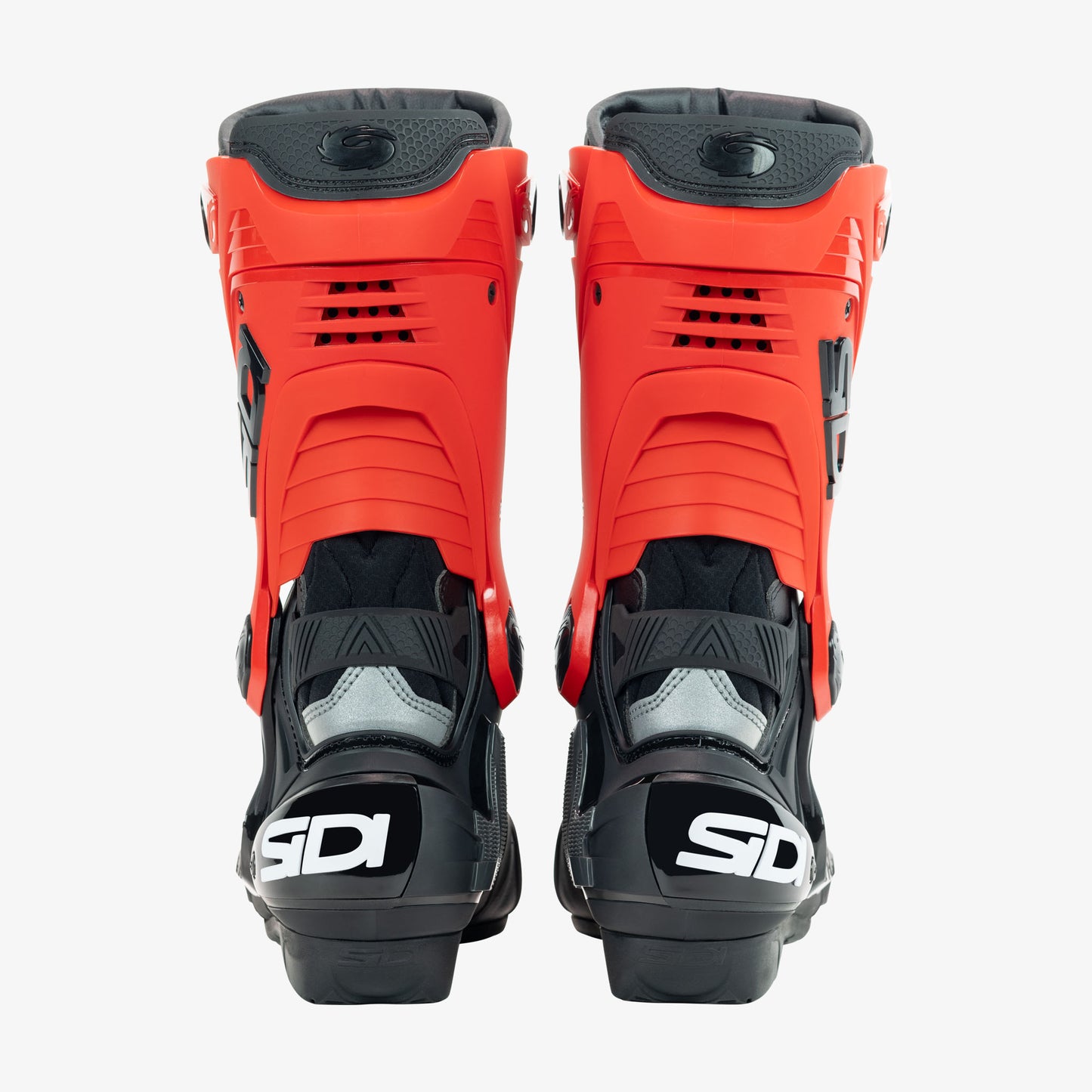 Rex Black & Red Motorcycle Boots