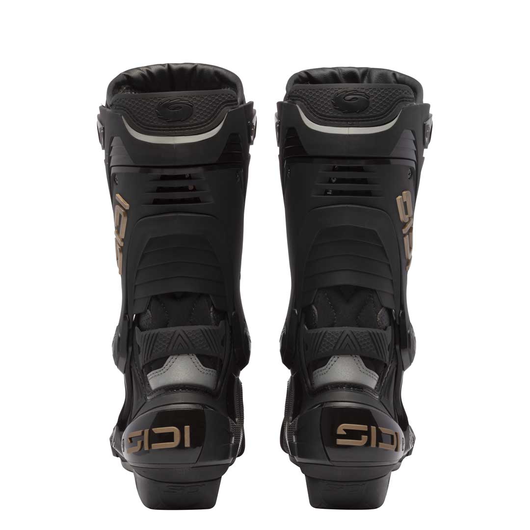 Rex Air Black & Bronze Motorcycle Boots
