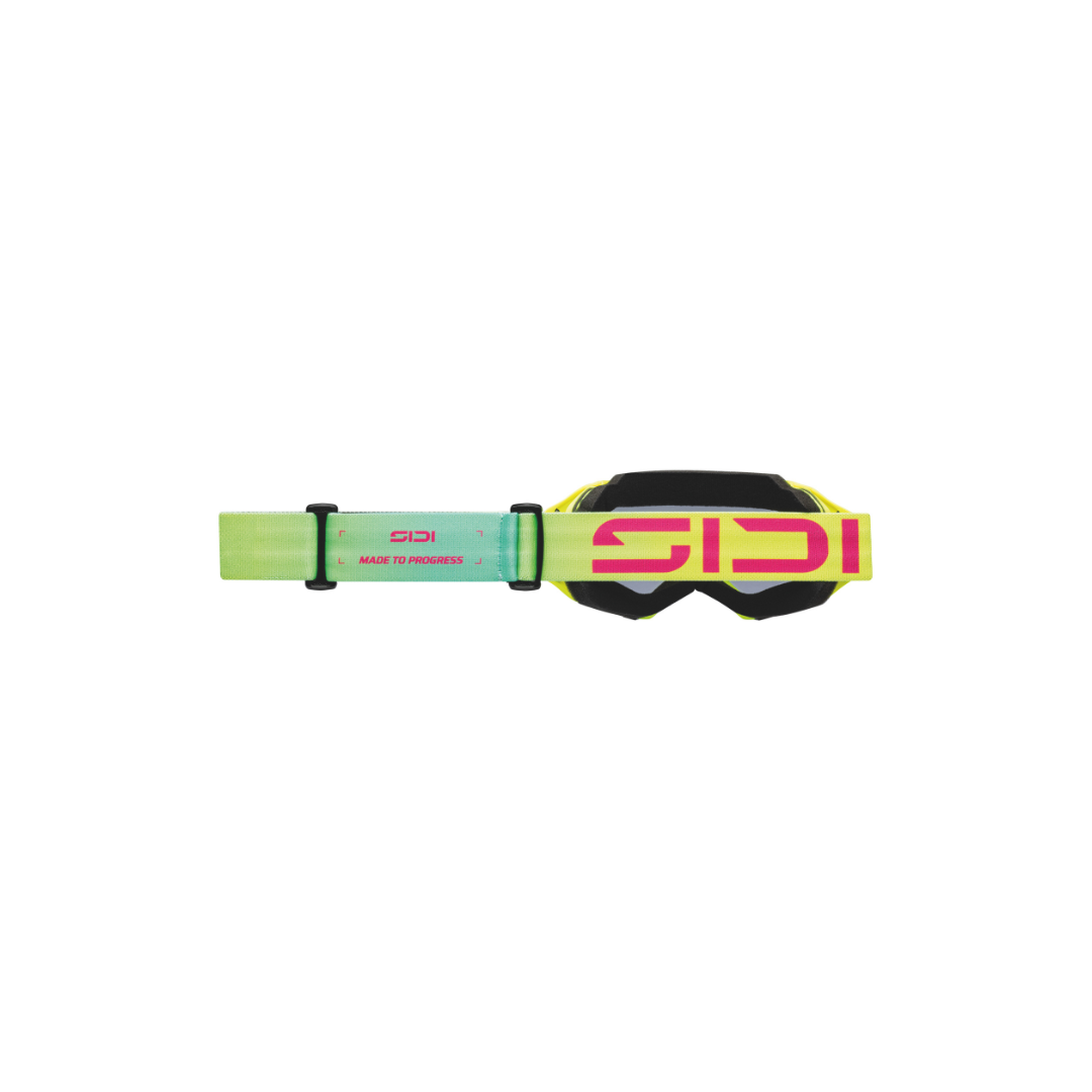 SIDI Fluo Yellow and Green Gravix Goggles