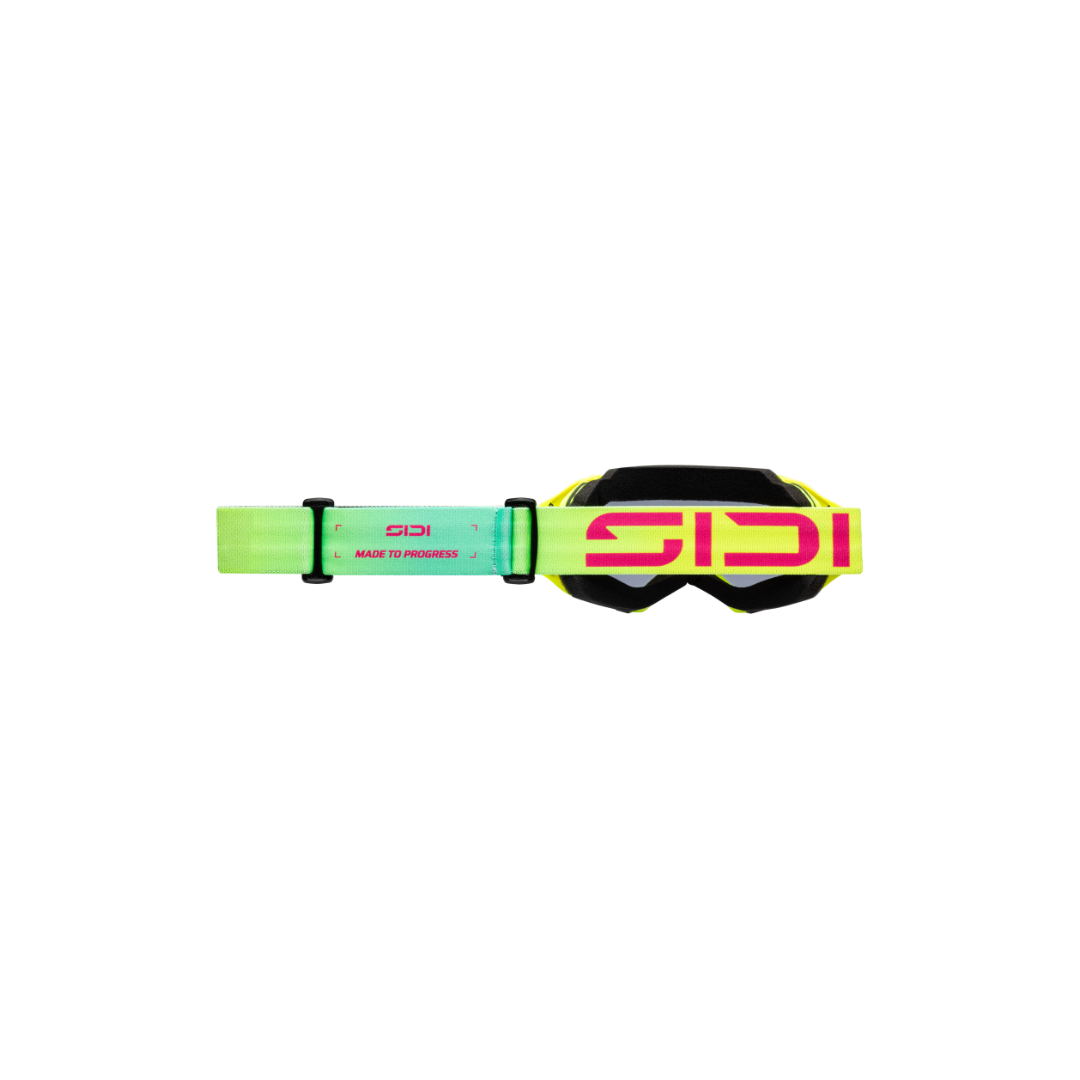 SIDI Fluo Yellow, Green and Grey Smoke Gravix Goggles