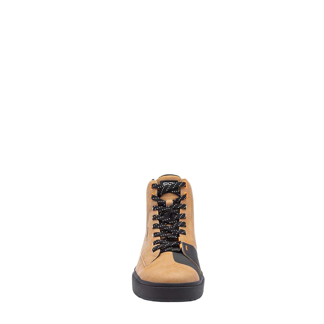 Arx WP Brown & Black Motorcycle Trainers