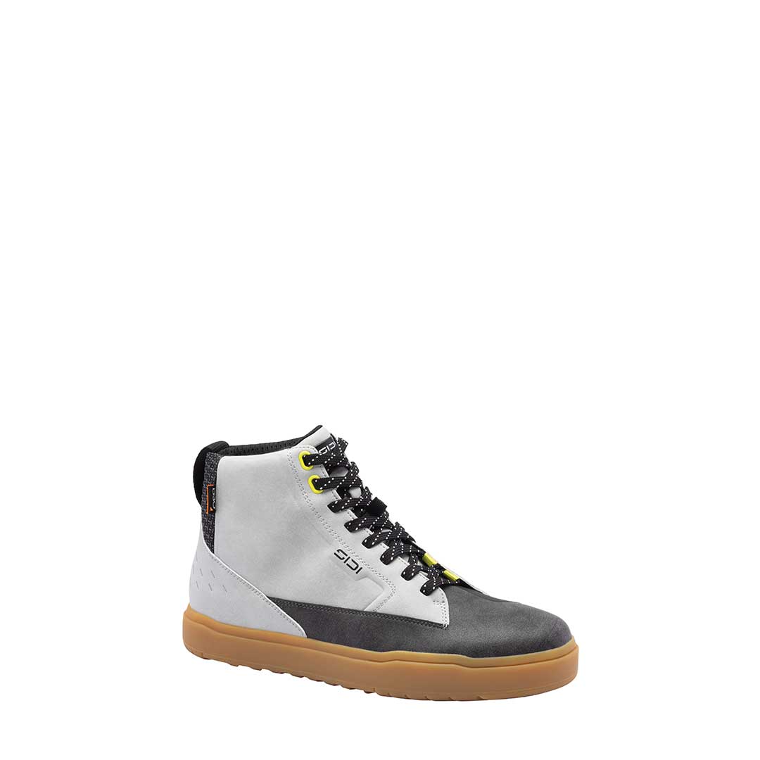 Arx WP Grey & Black Motorcycle Trainers