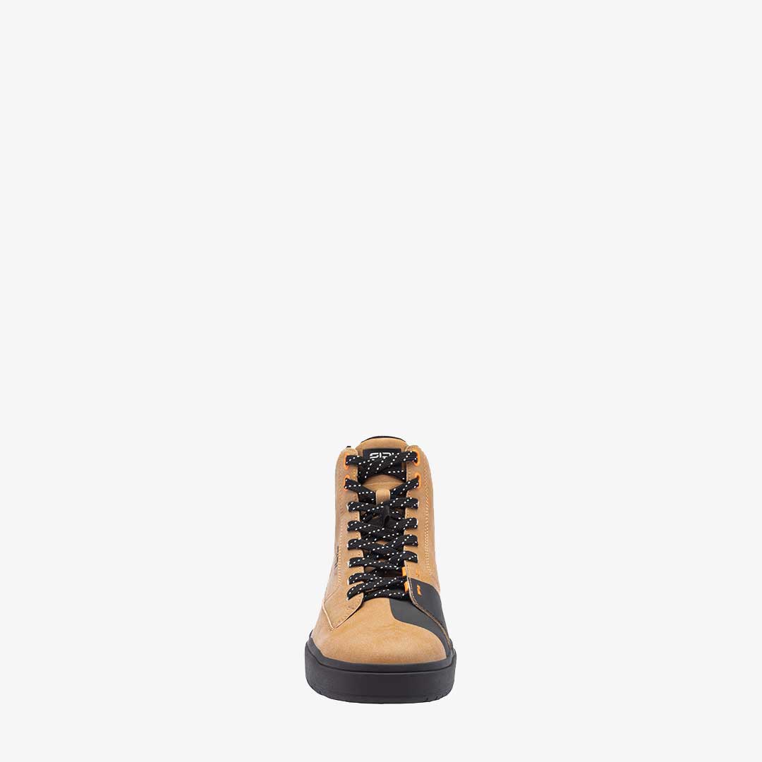 Arx WP Brown & Black Motorcycle Trainers