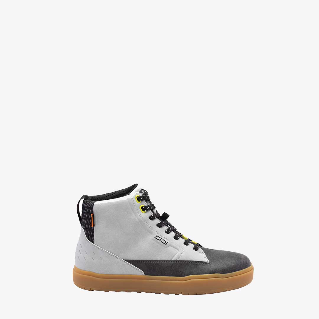 Arx WP Grey & Black Motorcycle Trainers