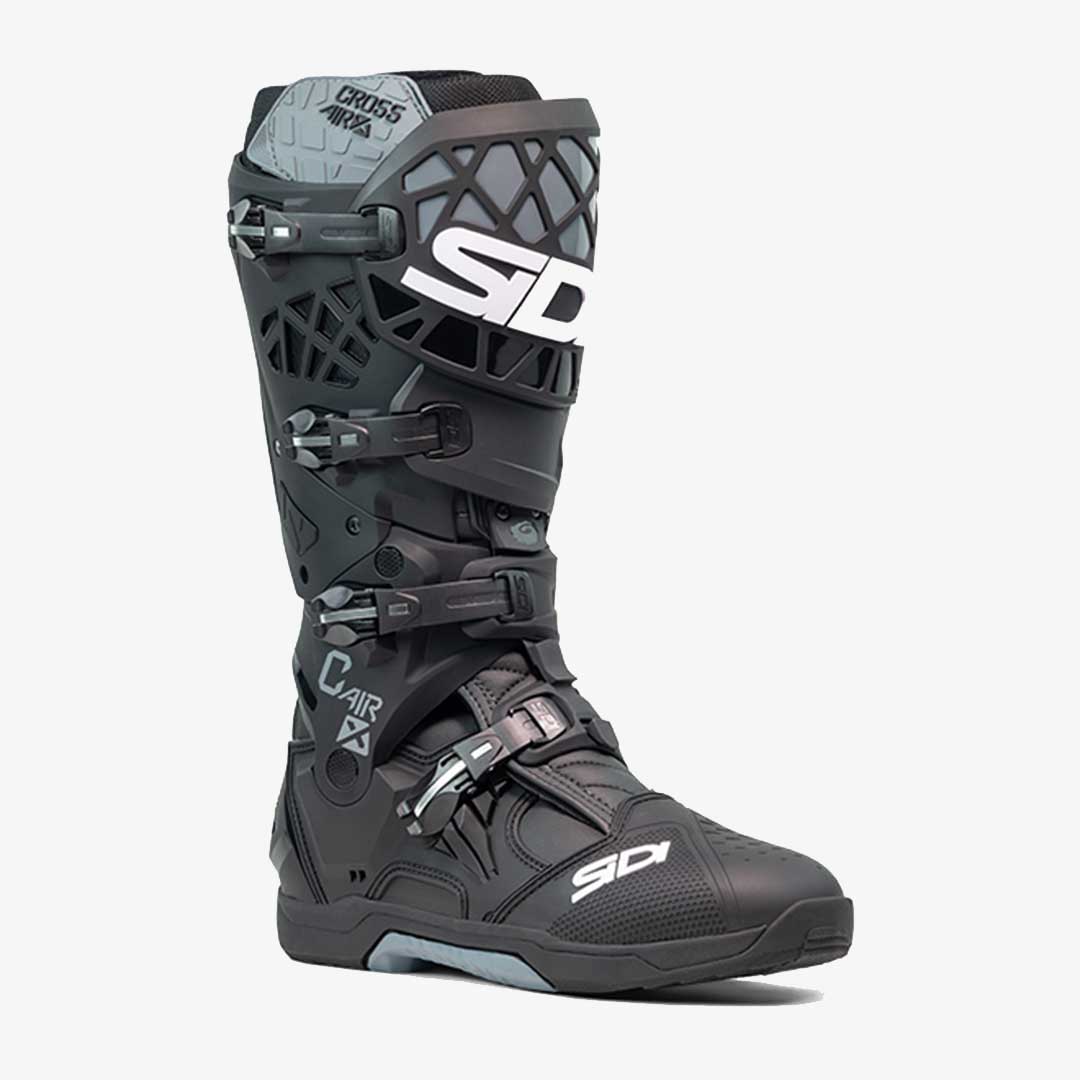 Crossair X Black Motorcycle Boots