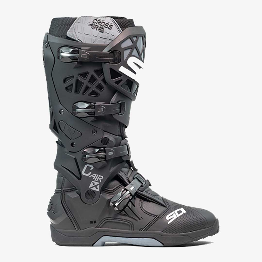 Crossair X Black Motorcycle Boots