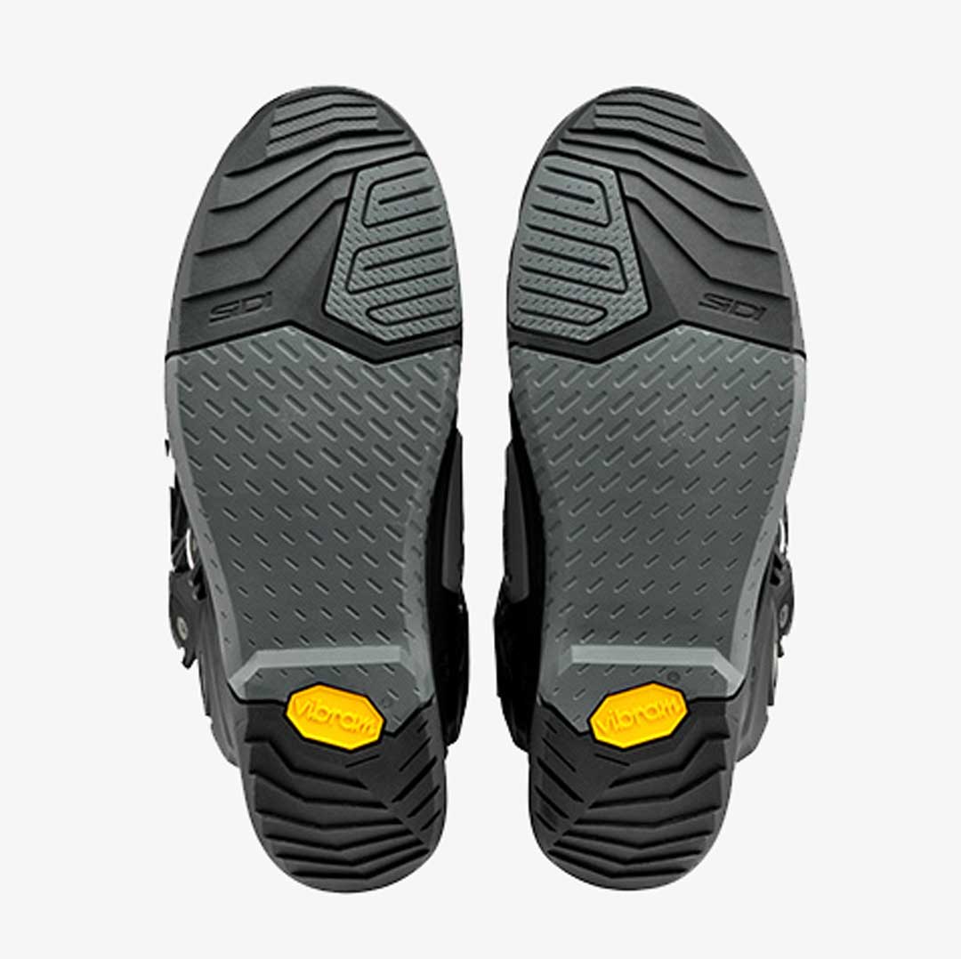 Crossair Black Motorcycle Boots