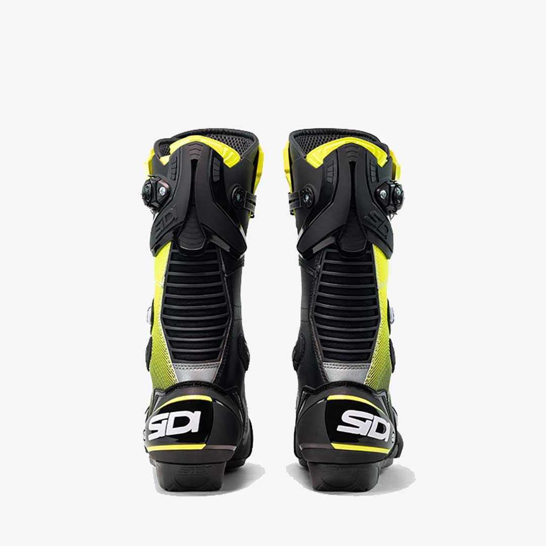 Mag 1 Black & Yellow Motorcycle Boots
