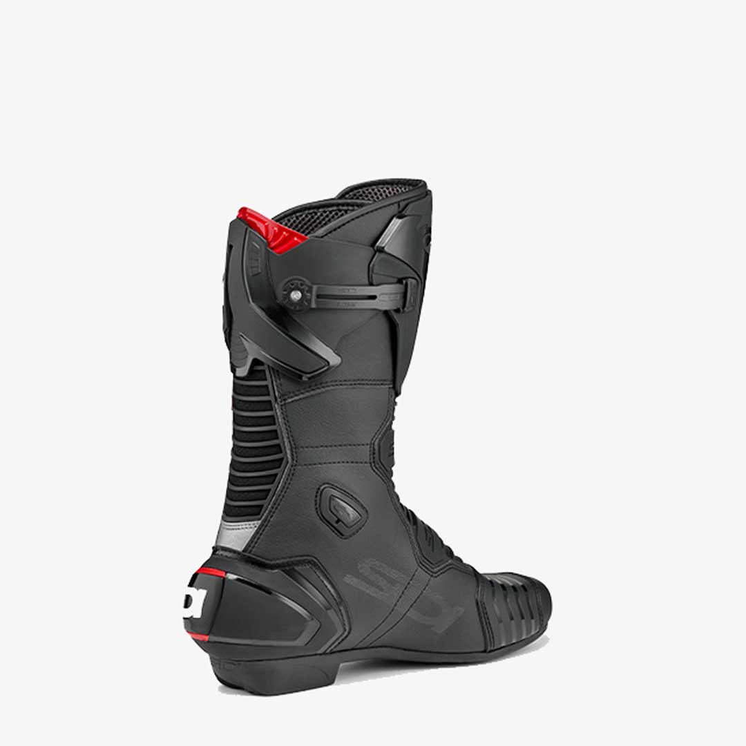 Mag 1 Black & Red Motorcycle Boots