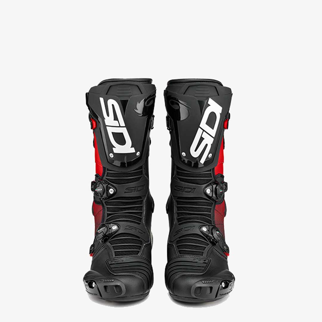 Mag 1 Black & Red Motorcycle Boots
