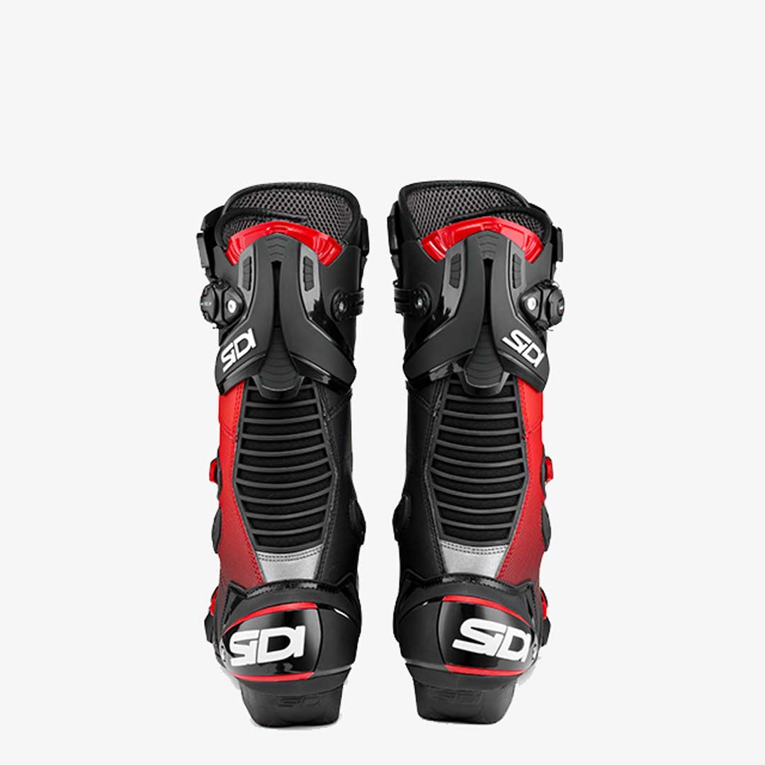 Mag 1 Black & Red Motorcycle Boots