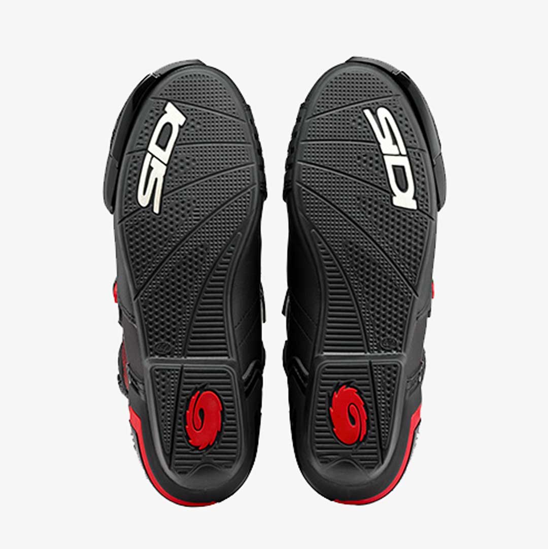 Mag 1 Black & Red Motorcycle Boots