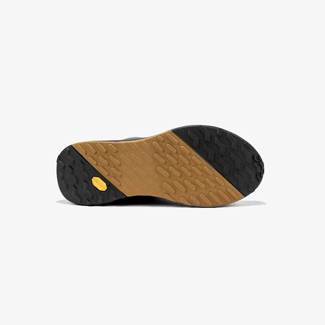black and brown grip sole of sidi boots