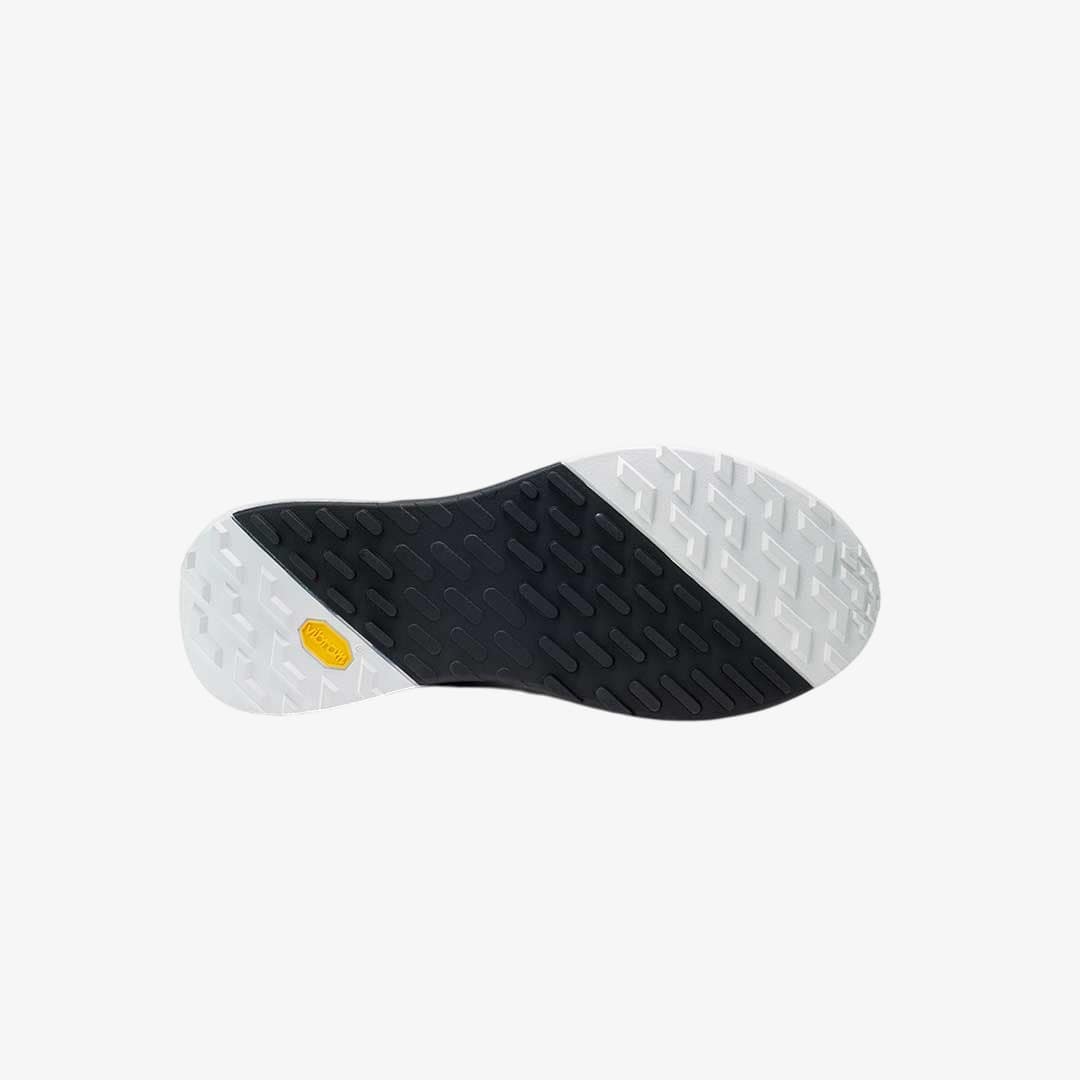 white and black grip sole of sidi boots