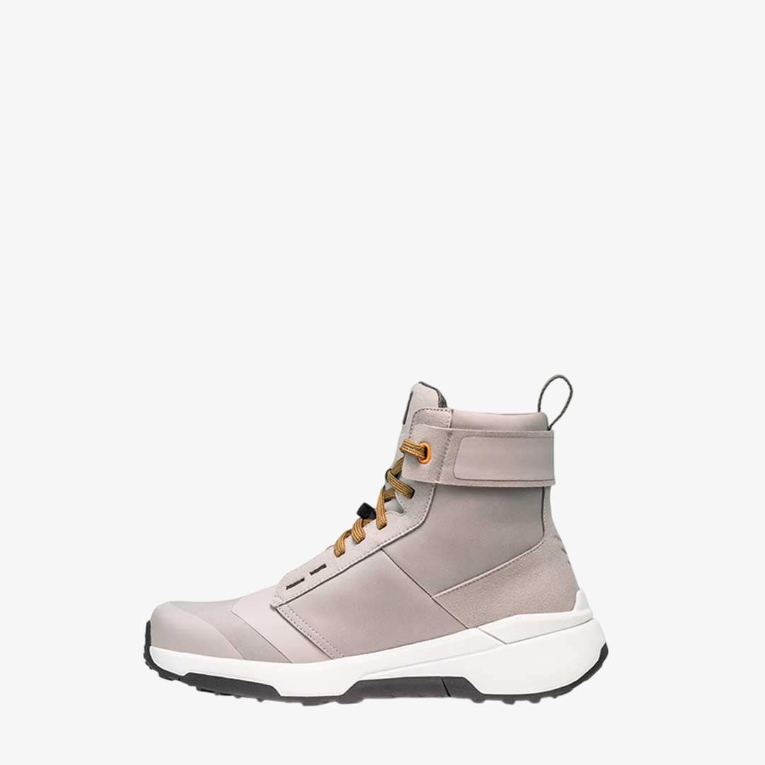 side of nucleus high top motorcycle trainers