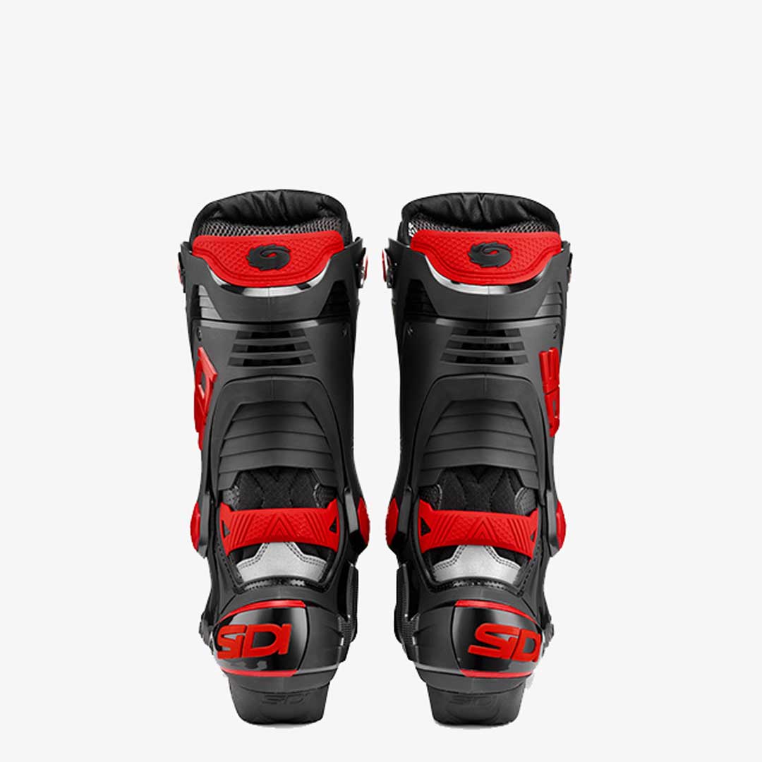 Rex Air Black & Red Motorcycle Boots