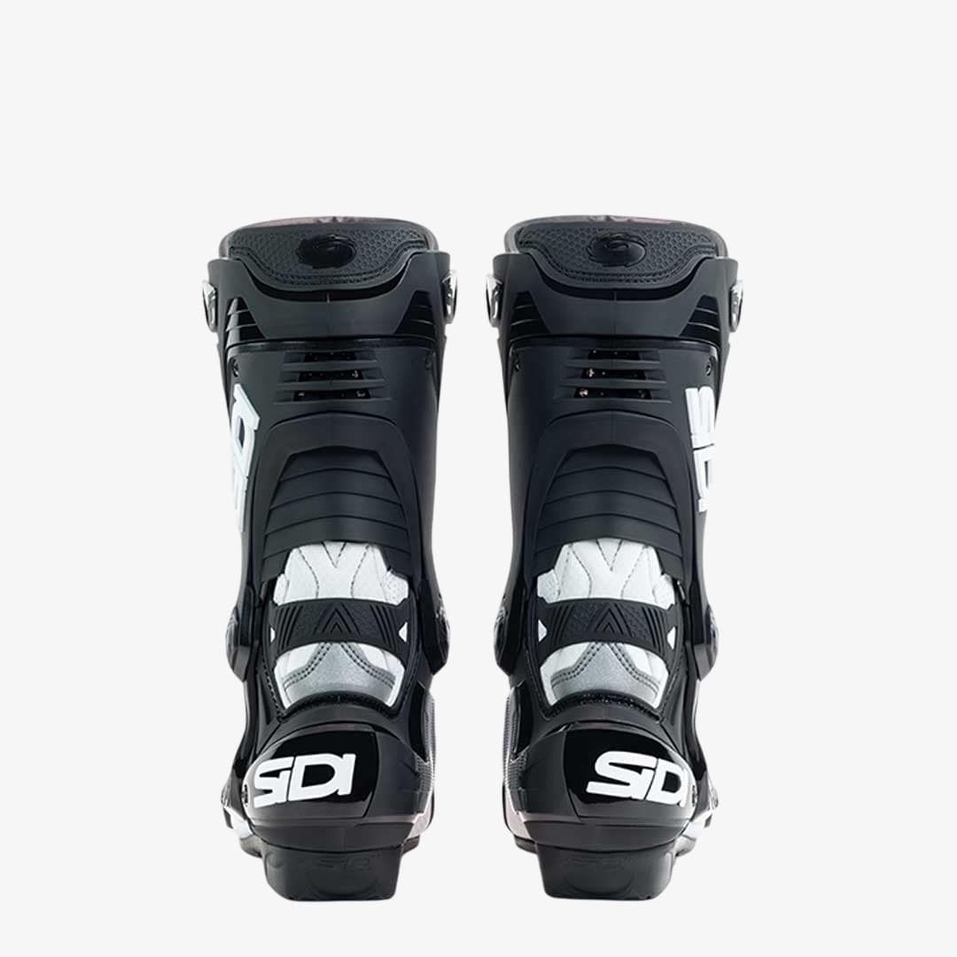Rex Air White & Black Motorcycle Boots