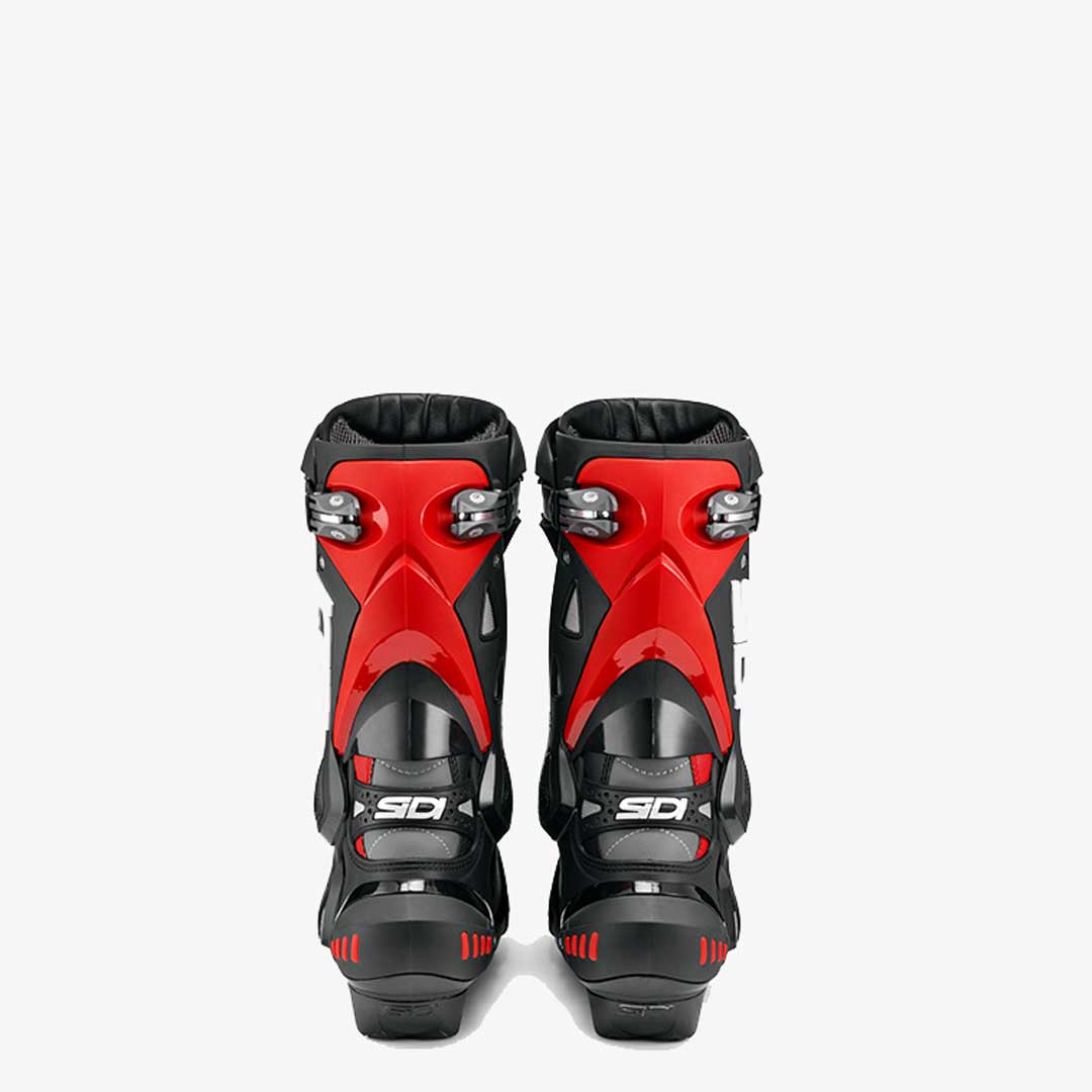 ST Black & Red Motorcycle Boots