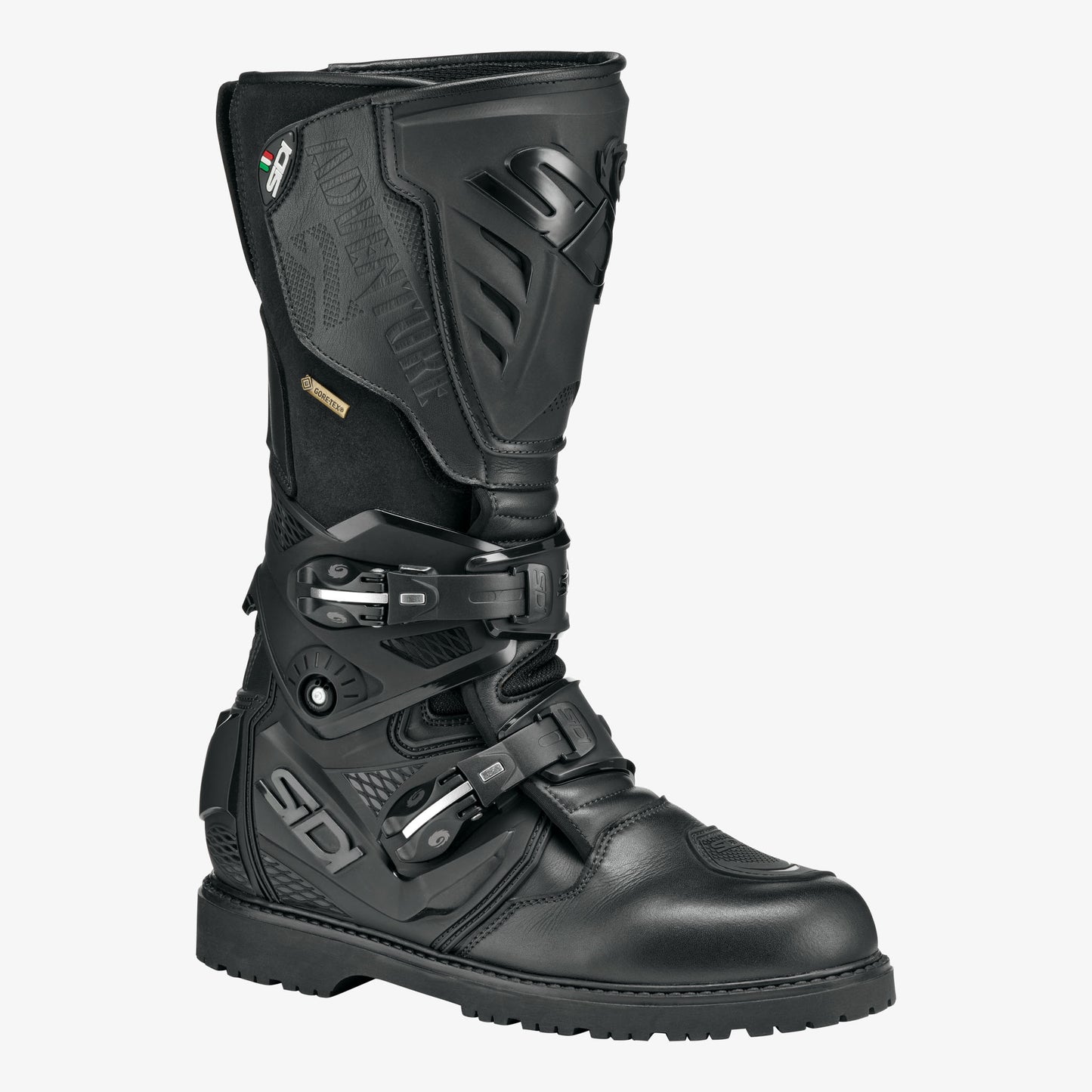 Adventure 2 Gore Black Motorcycle Boots