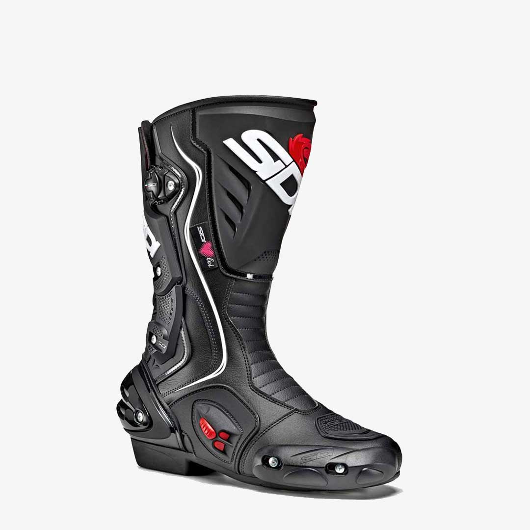 Vertigo 2 Black Ladies Motorcycle Boots