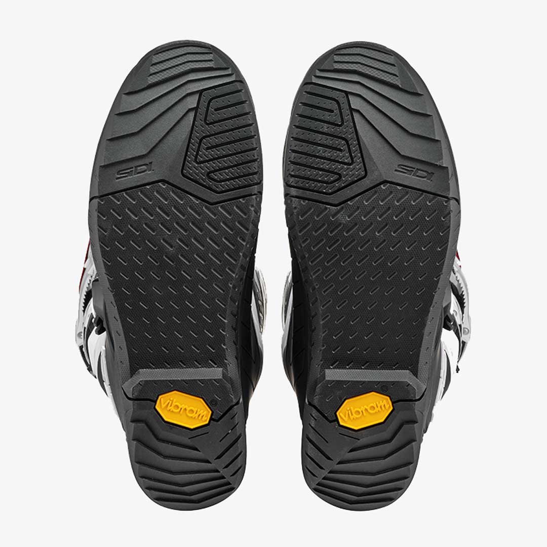 X-Power SC Black & White Motorcycle Boots