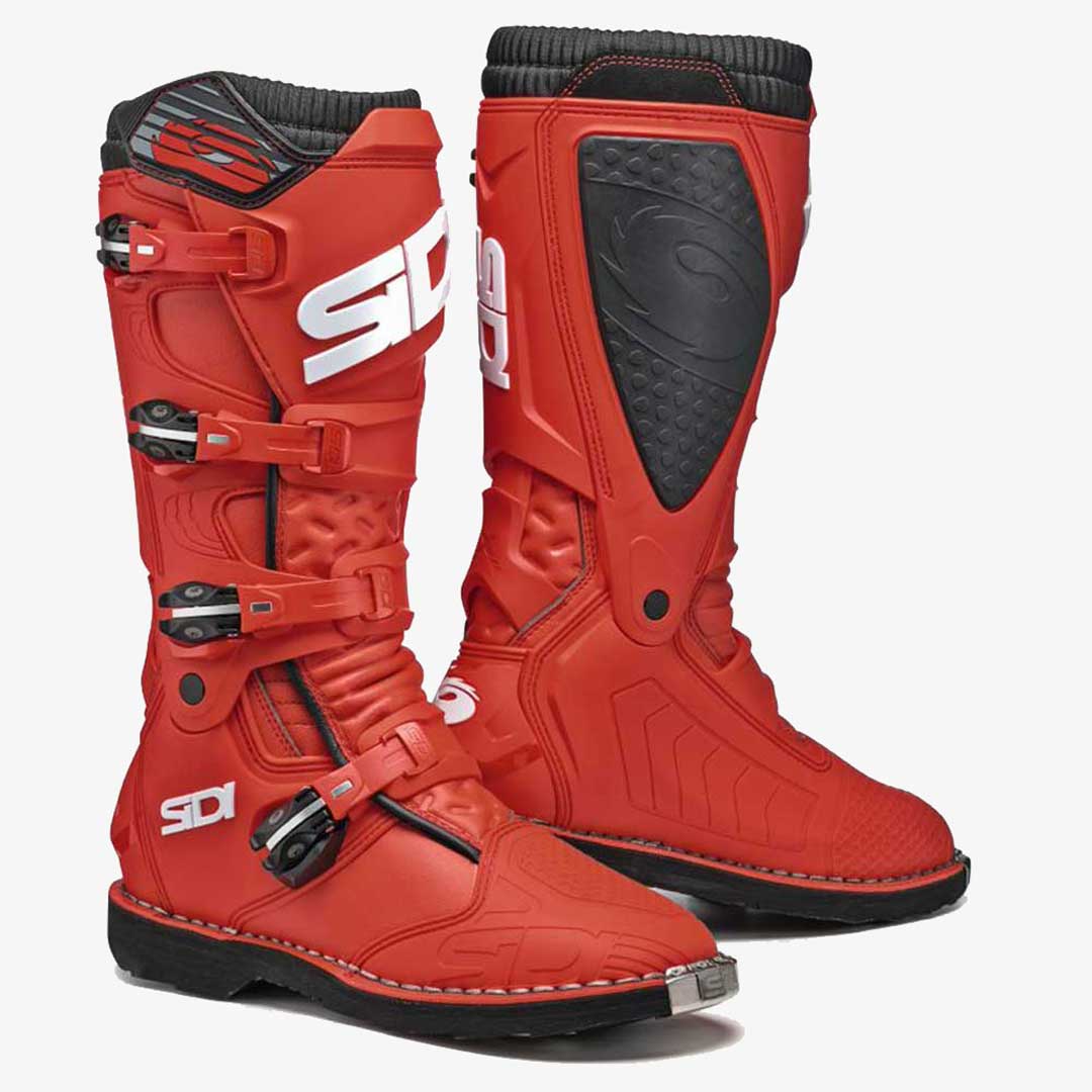 X-Power Red Motorcycle Boots