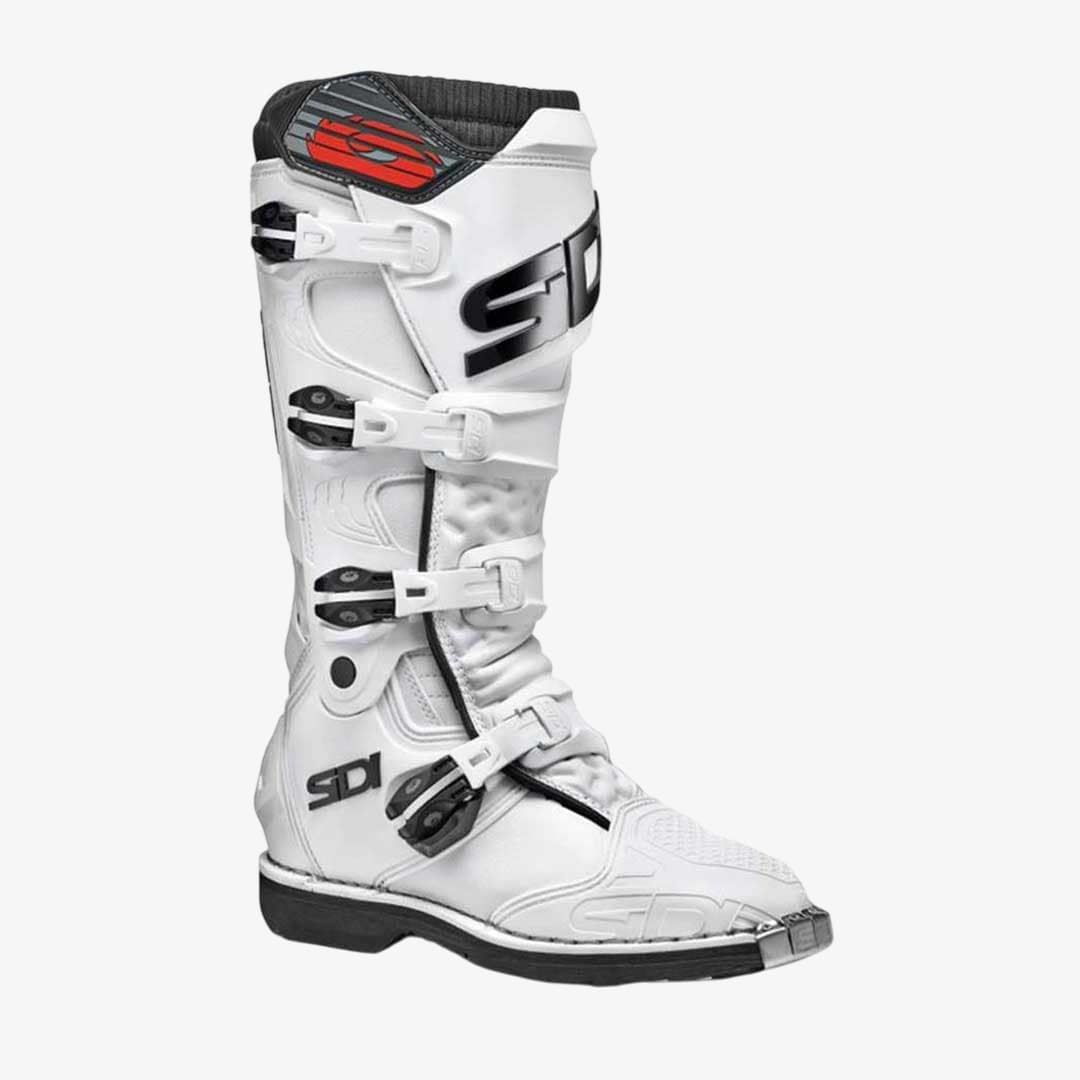 X-Power White Motorcycle Boots
