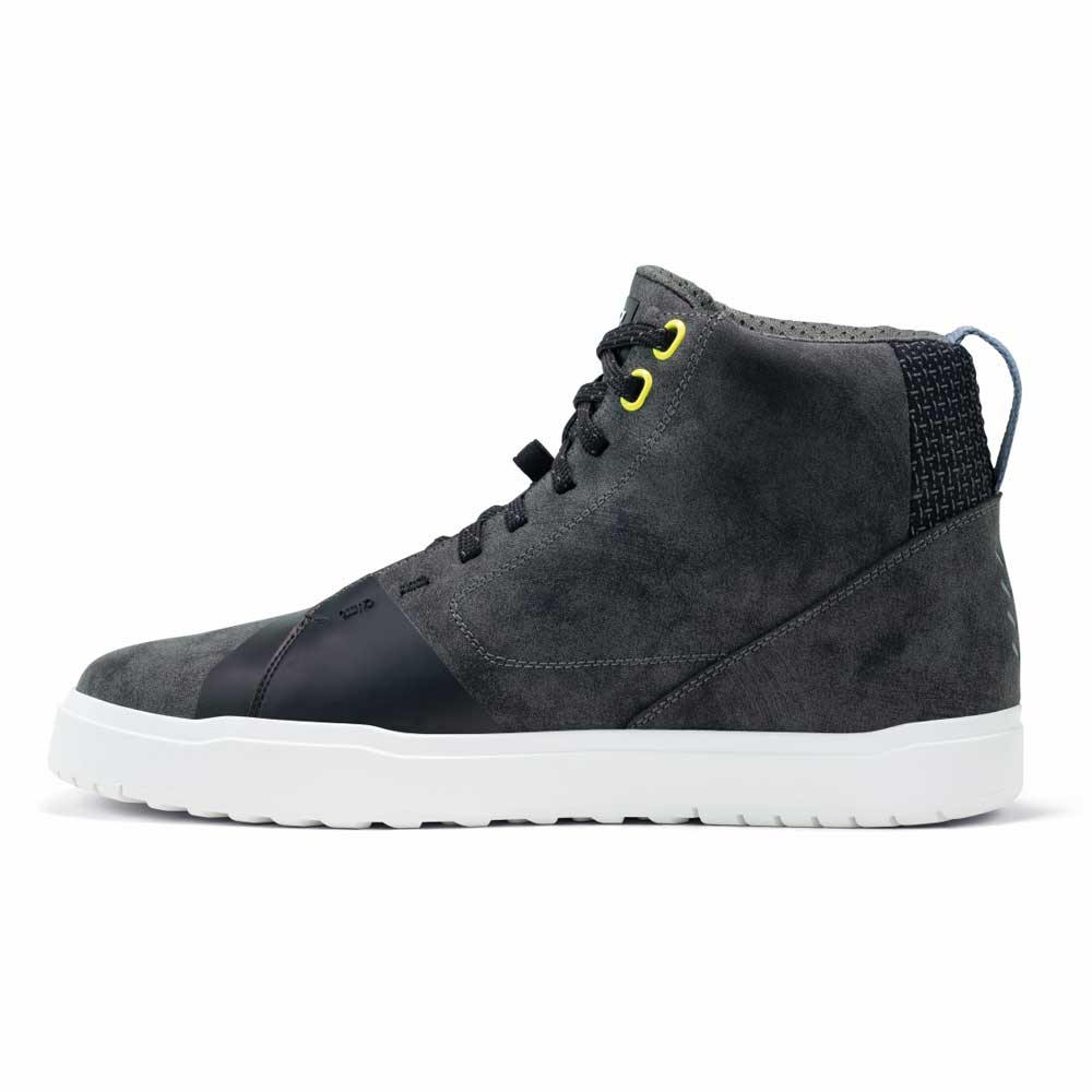 Arx Black & White Motorcycle Shoes