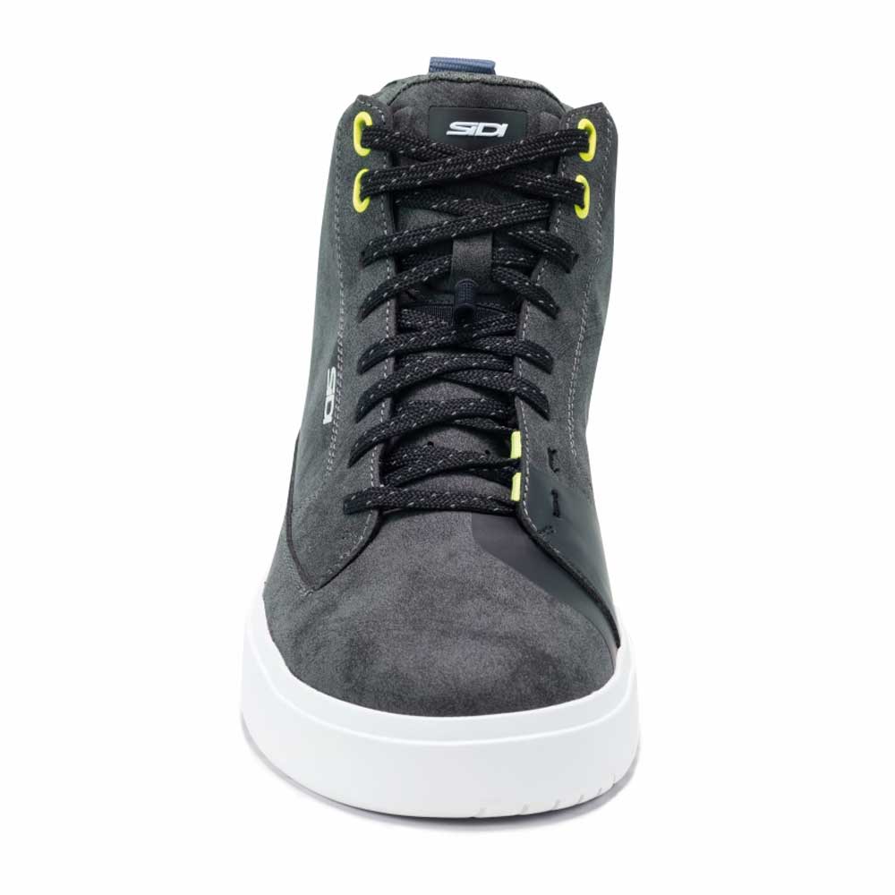 Arx Black & White Motorcycle Shoes