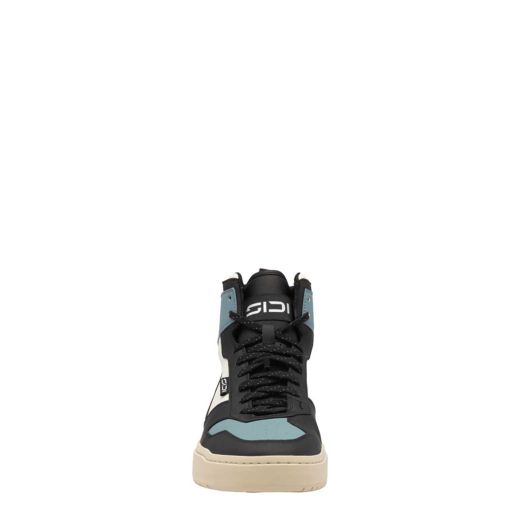 Lynx Black & Frost Grey Motorcycle Shoes