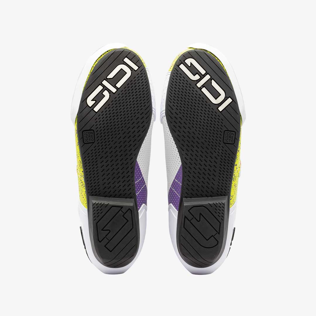 Mag 2 Air Bautista Limited Edition White & Yellow Motorcycle Boots