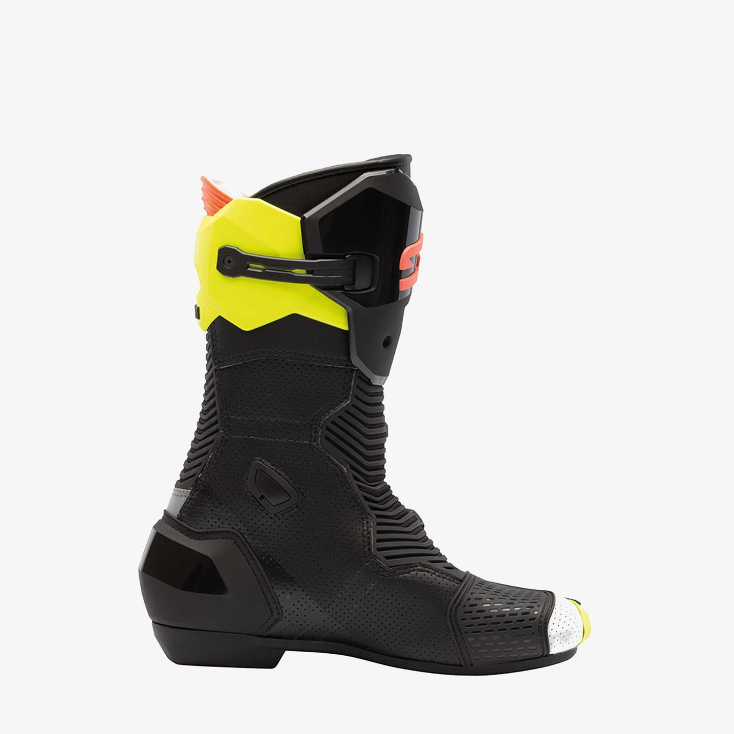 Mag 2 Air Fluorescent Yellow & Coral Motorcycle Boots
