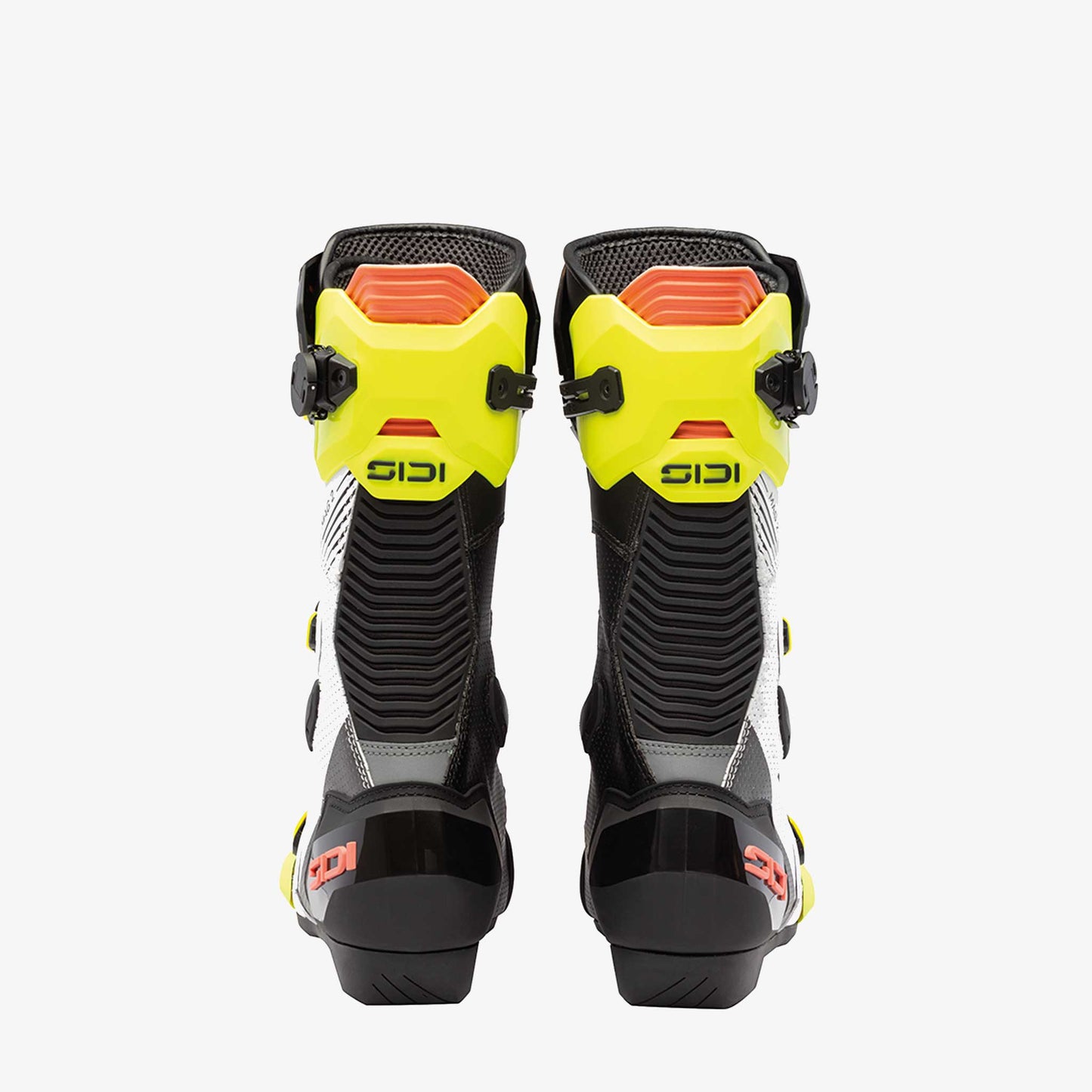 Mag 2 Air Fluorescent Yellow & Coral Motorcycle Boots