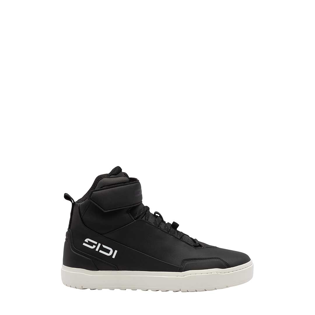 Stryda Black Motorcycle Shoes