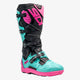 Crossfire 3 SRS Black, Mint & Pink Motorcycle Boots