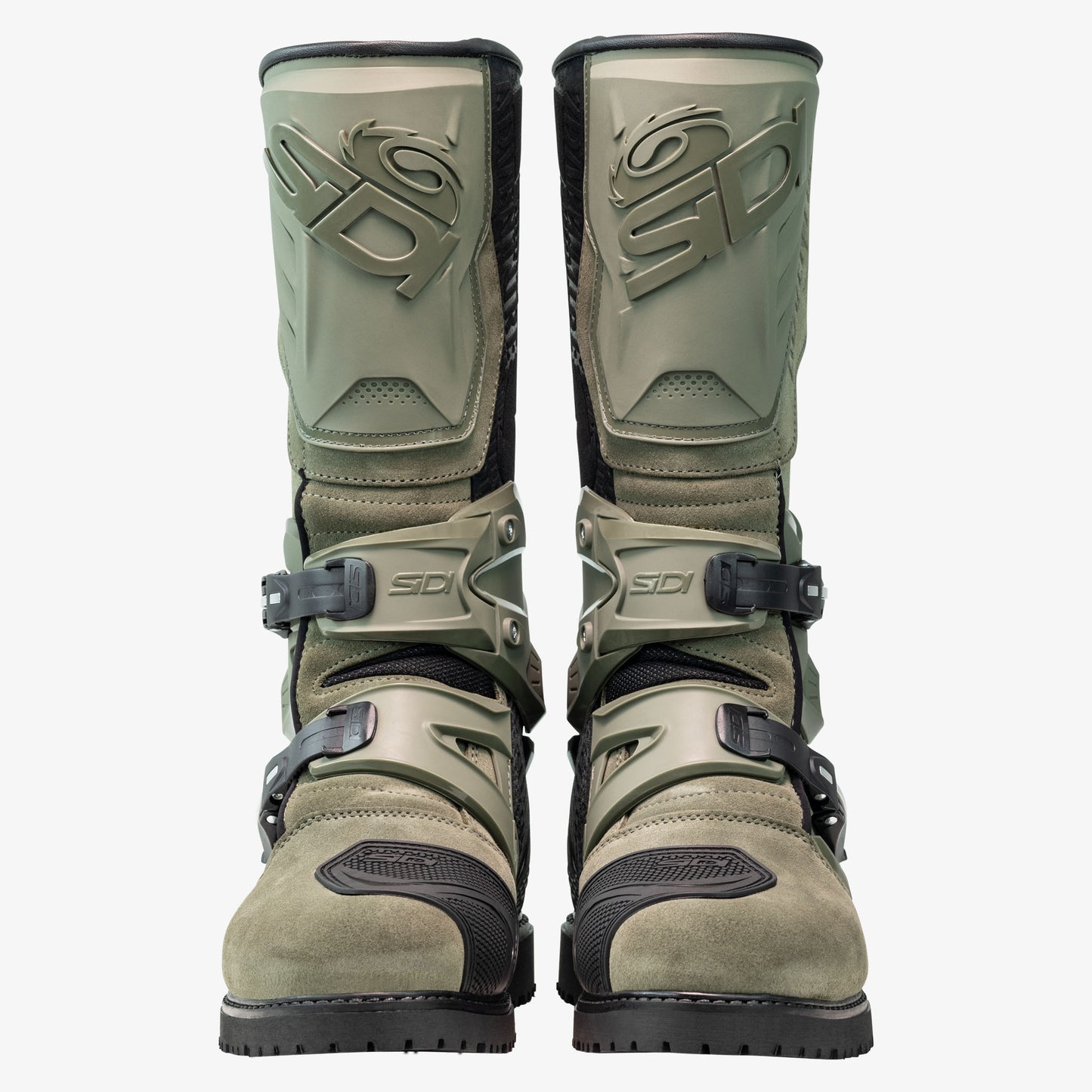 Adventure 2 Gore Military Green Motorcycle Boots