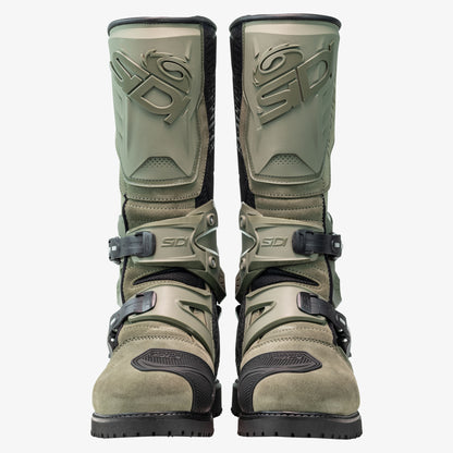 Adventure 2 Gore Military Green Motorcycle Boots