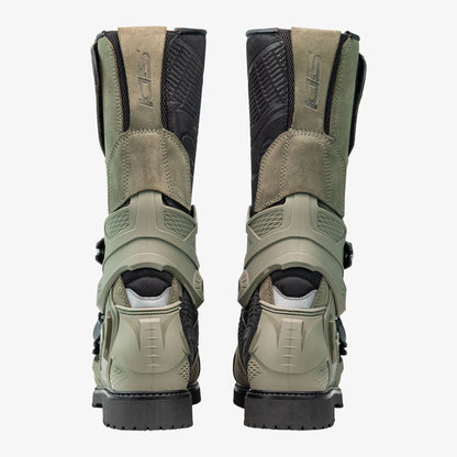 Adventure 2 Gore Military Green Motorcycle Boots