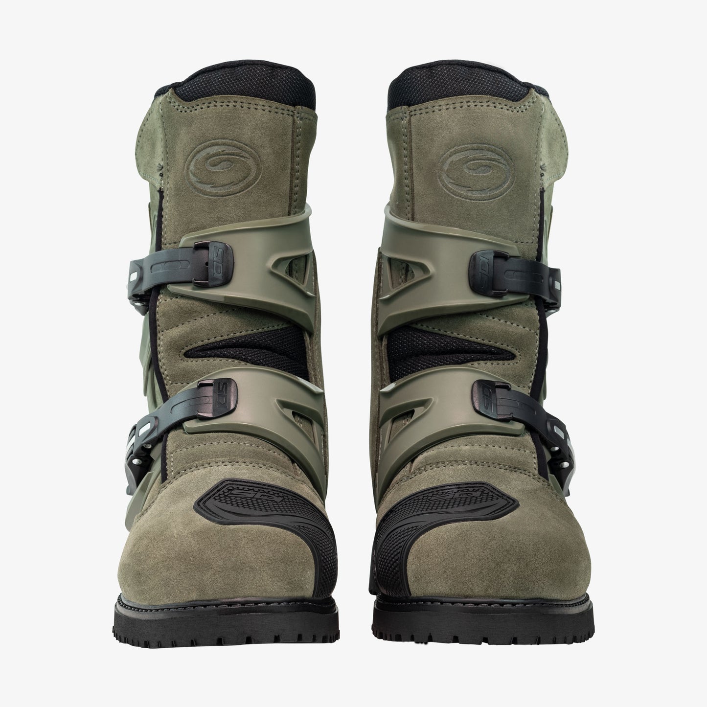 Mid Adventure 2 Gore Tex Military Green Motorcycle Boots