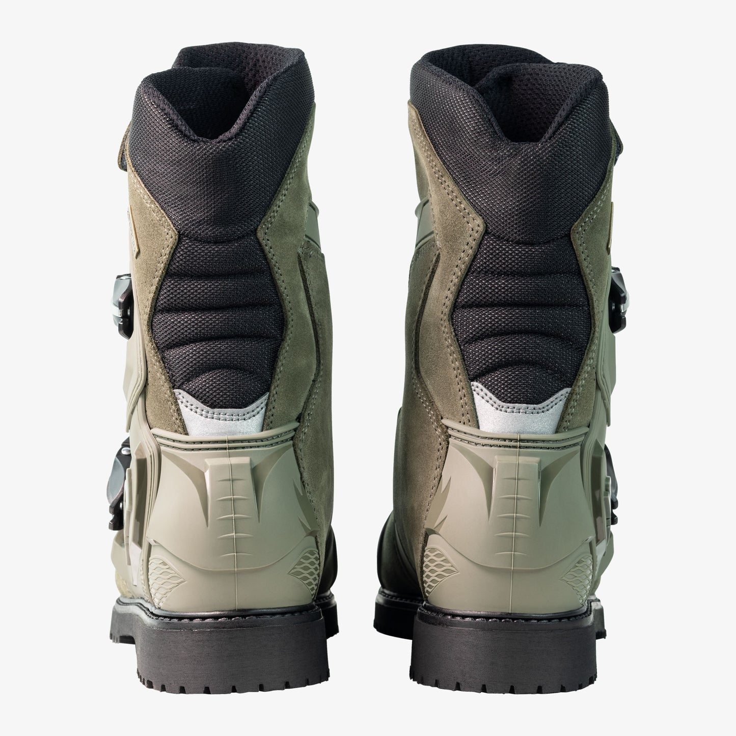 Mid Adventure 2 Gore Tex Military Green Motorcycle Boots