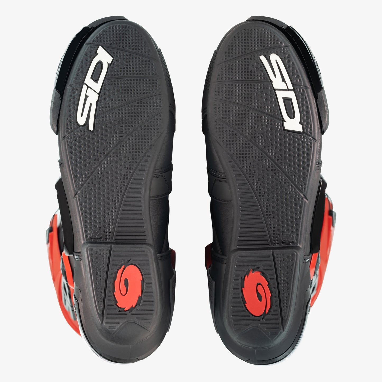 Rex Black & Red Motorcycle Boots