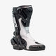 ST Black & White Motorcycle Boots