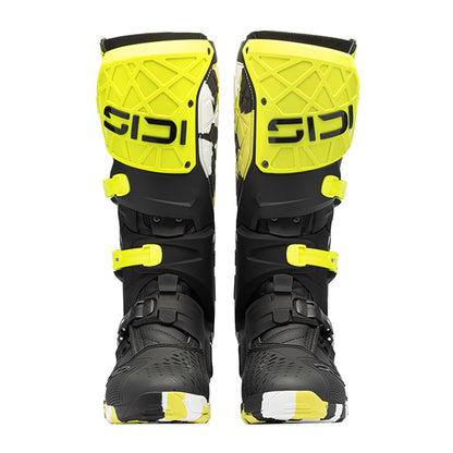 Crossair X RACR Limited Edition Black & Yellow Motorcycle Boots