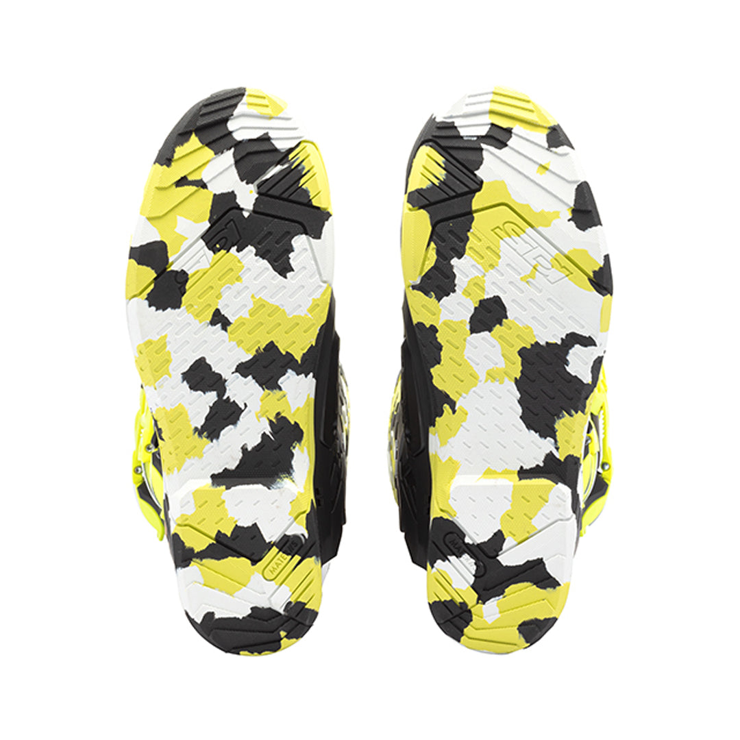 Crossair X RACR Limited Edition Black & Yellow Motorcycle Boots