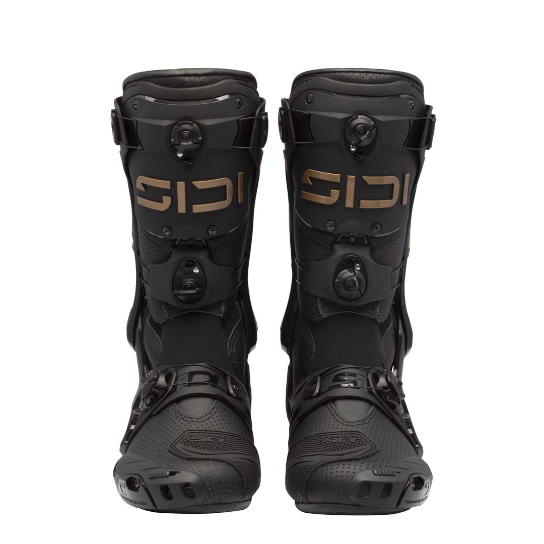Rex Air Black & Bronze Motorcycle Boots