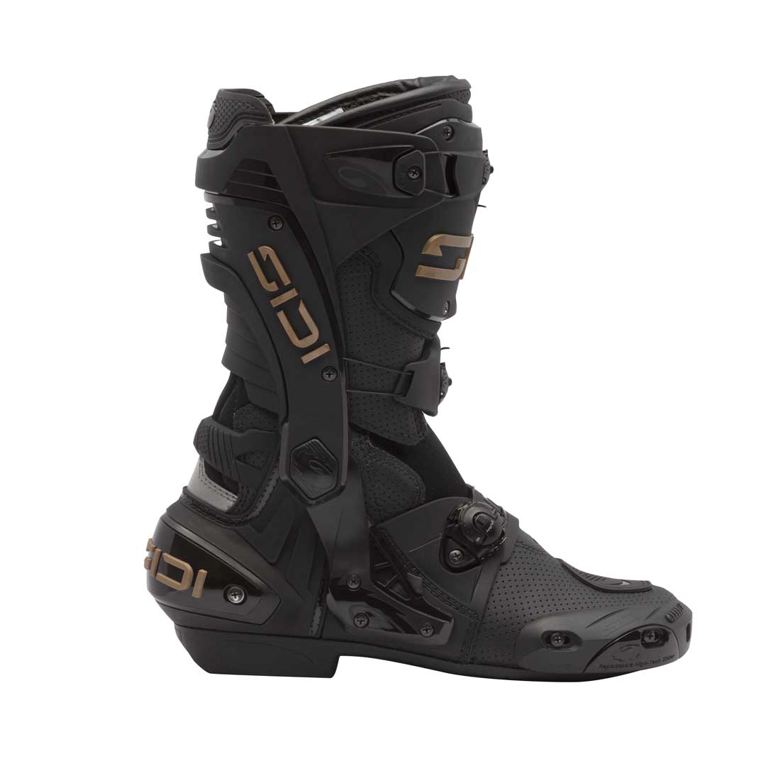 Rex Air Black & Bronze Motorcycle Boots