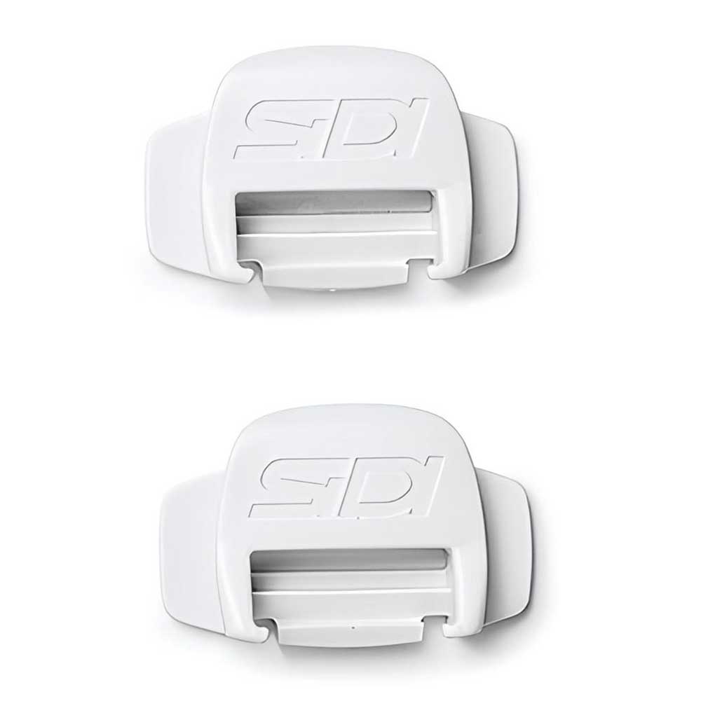 Pair of MX/ST White Strap Holder For Pop Buckle