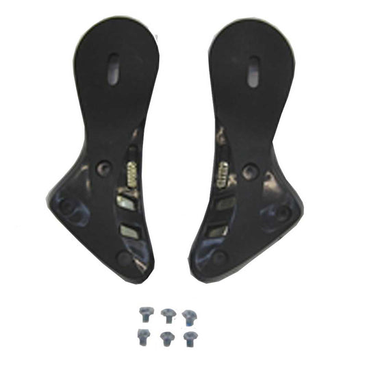 Pair of Vortice Black & Gold Ankle Support